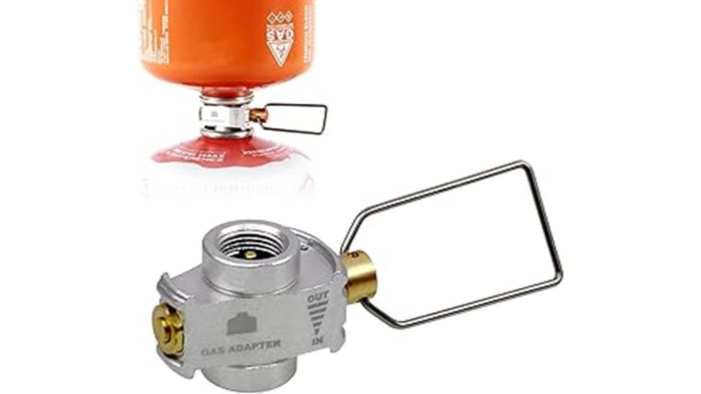 backpacking fuel canister adapter