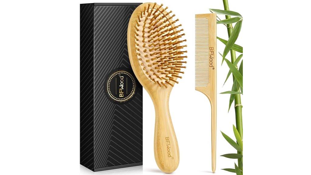 bamboo hair growth brush