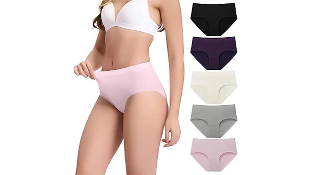 bamboo seamless panties pack