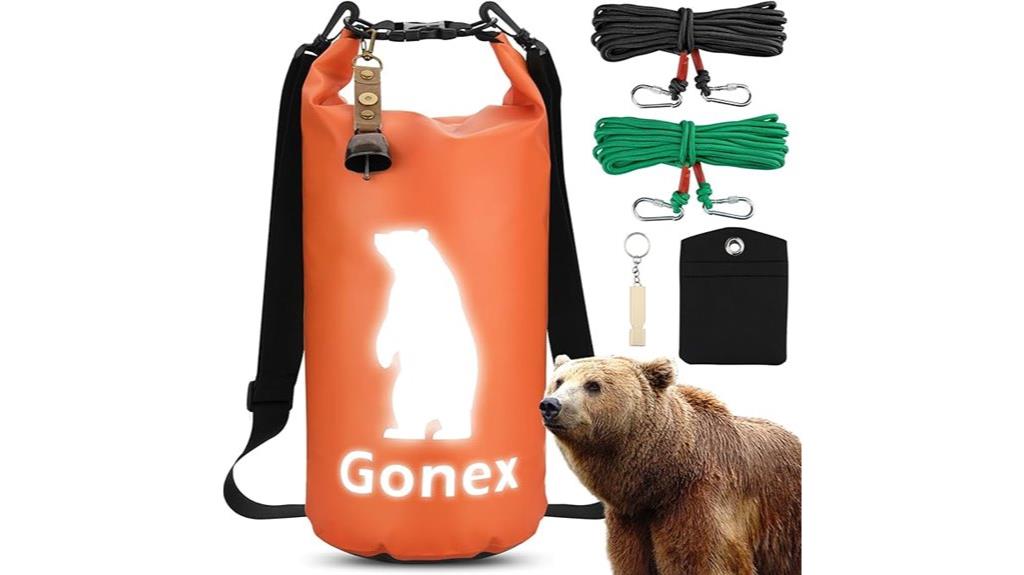 bear bag with bell