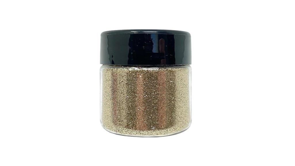 biodegradable gold glitter