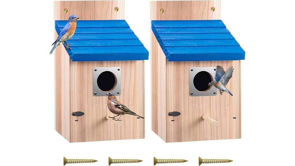 bluebird nesting box set