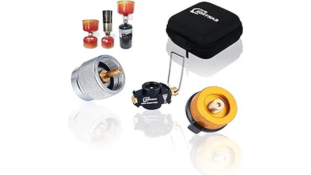 butane canister refill adapter