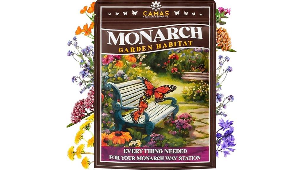 butterfly garden with seeds