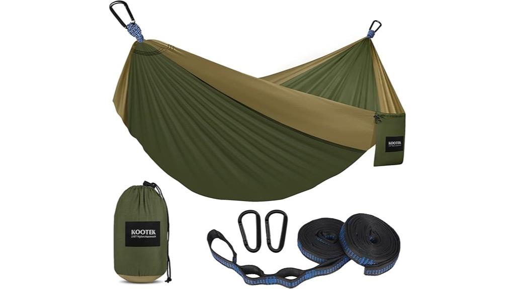 camping hammock with straps