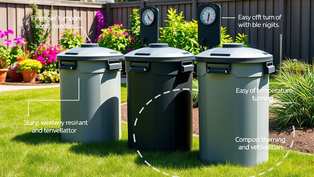 choosing durable efficient compost tumbler