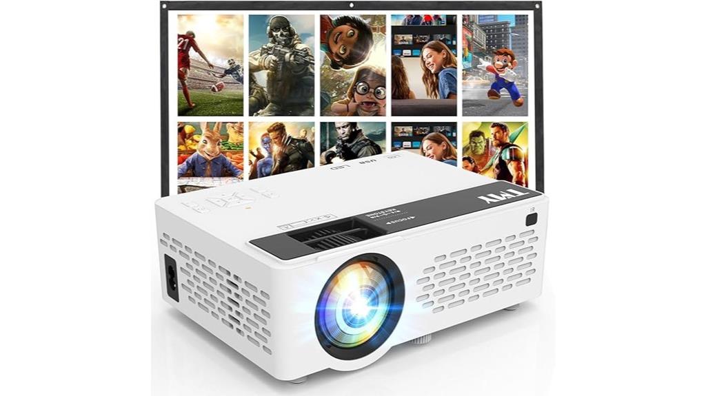 compact bluetooth hdmi projector