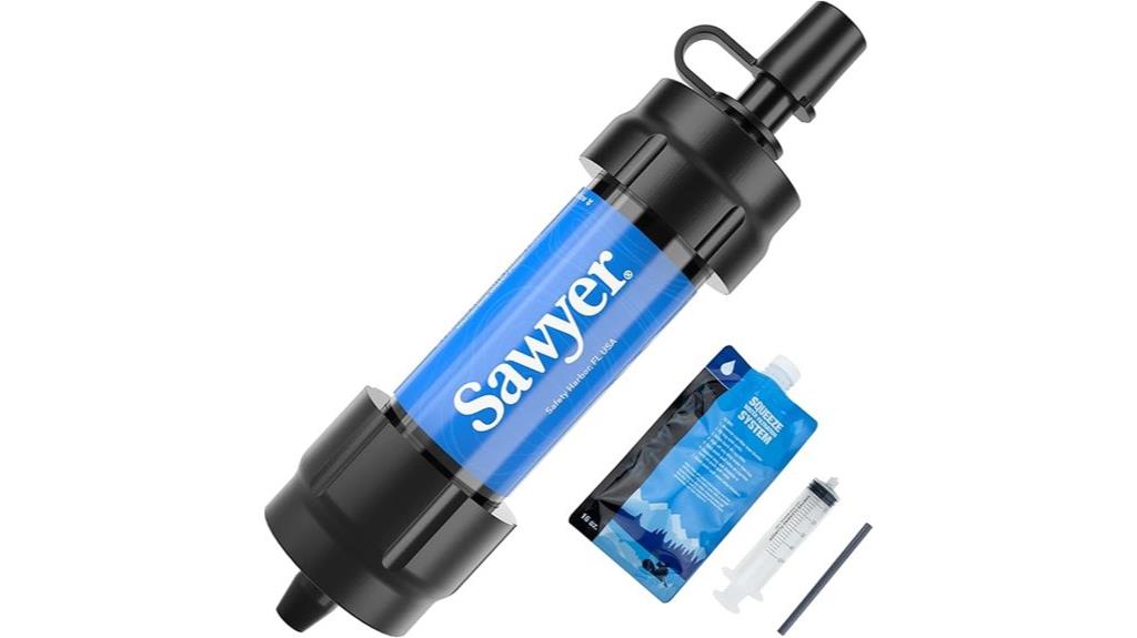 compact portable water filter