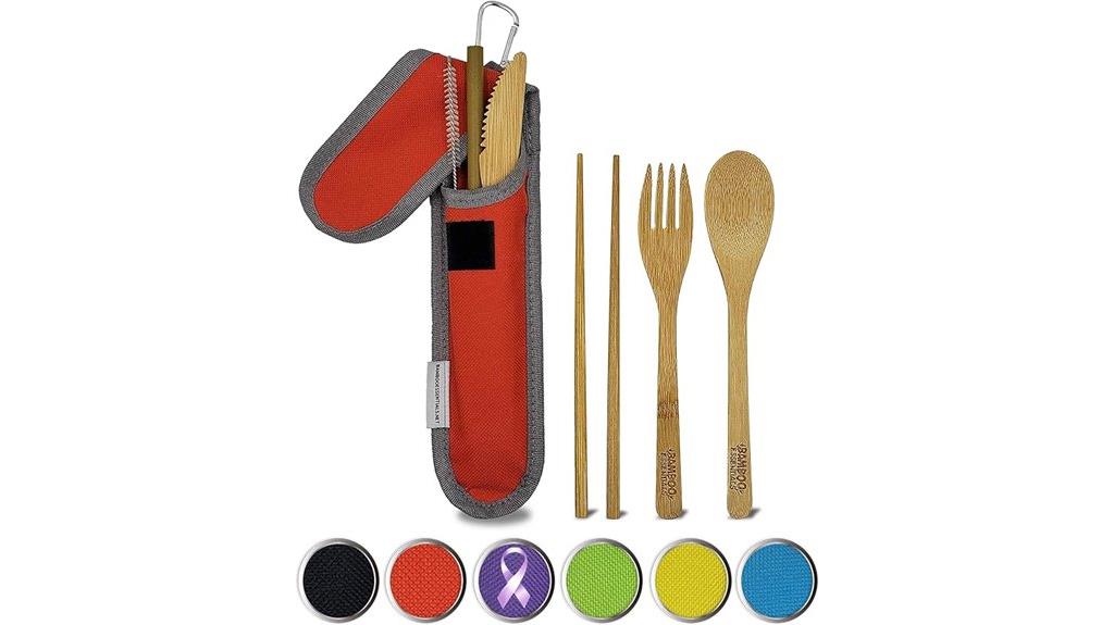 complete travel utensil kit