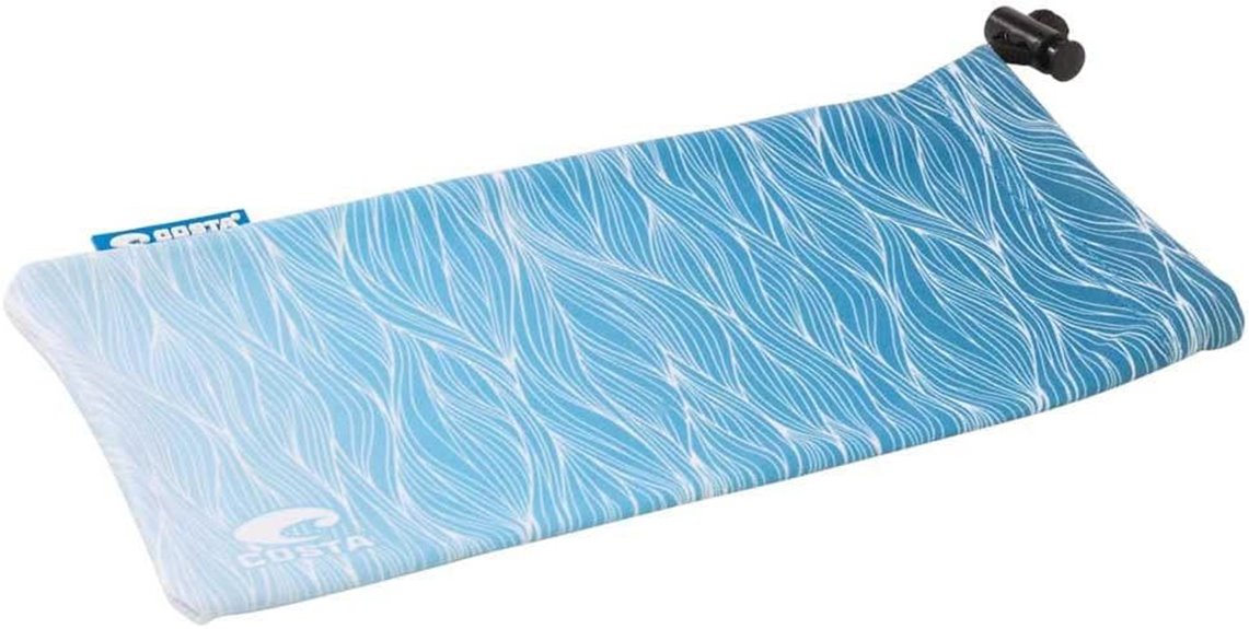 costa recycled microfiber pouch