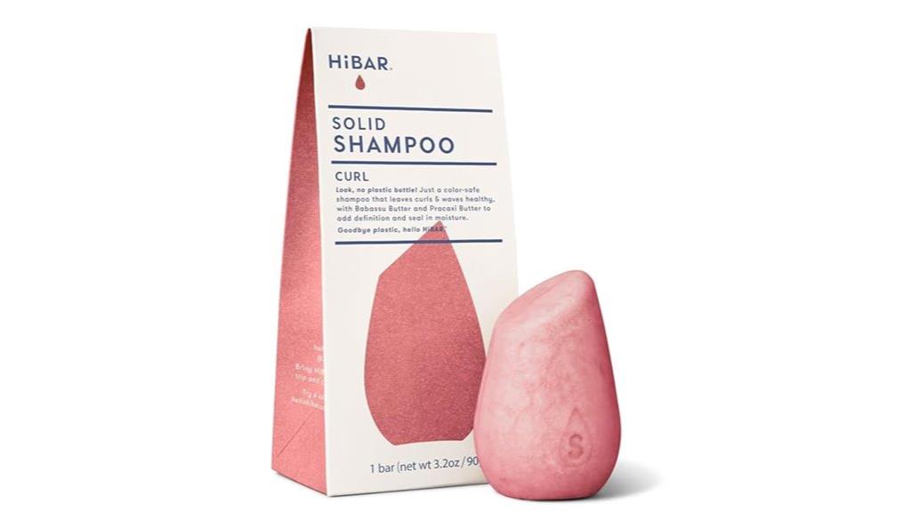 curl enhancing shampoo bar
