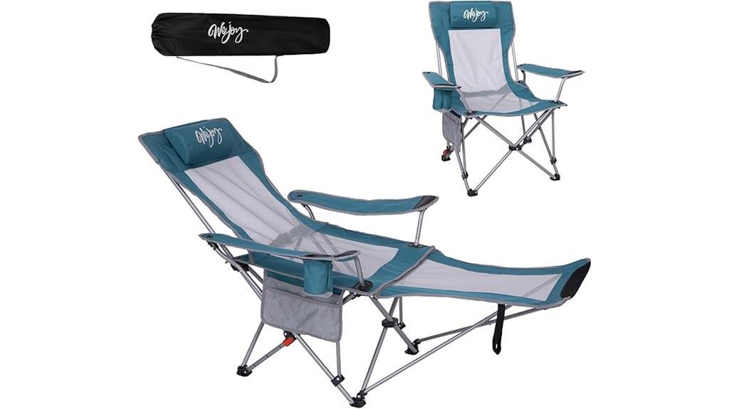 dual purpose outdoor recliner