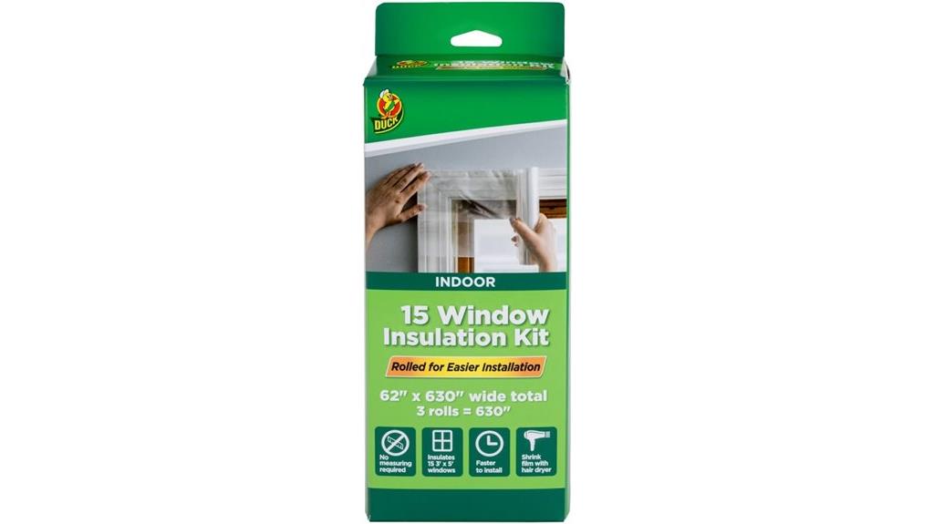 duck winter window insulation