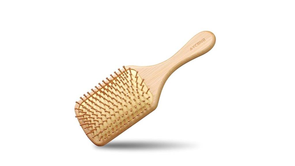 eco friendly bamboo hairbrush