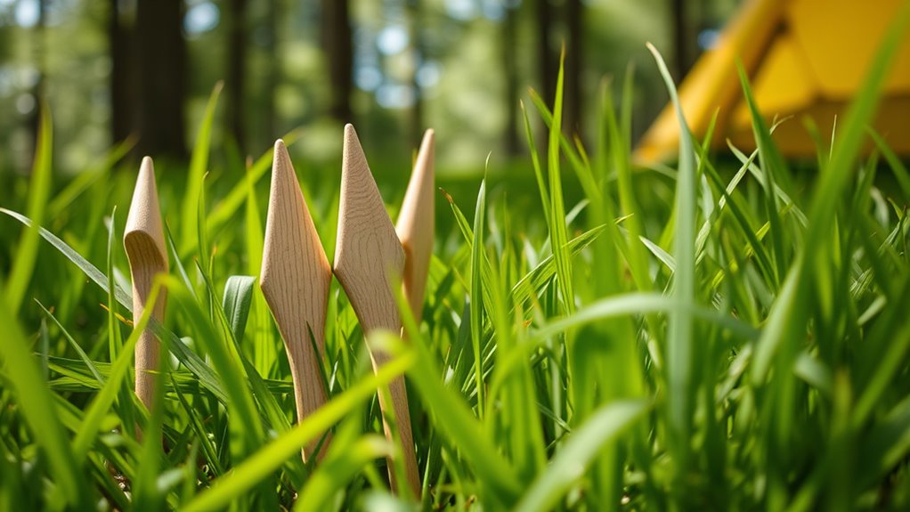 eco friendly durable tent stakes