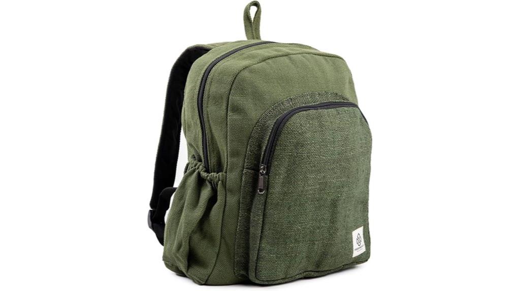 eco friendly hemp backpack