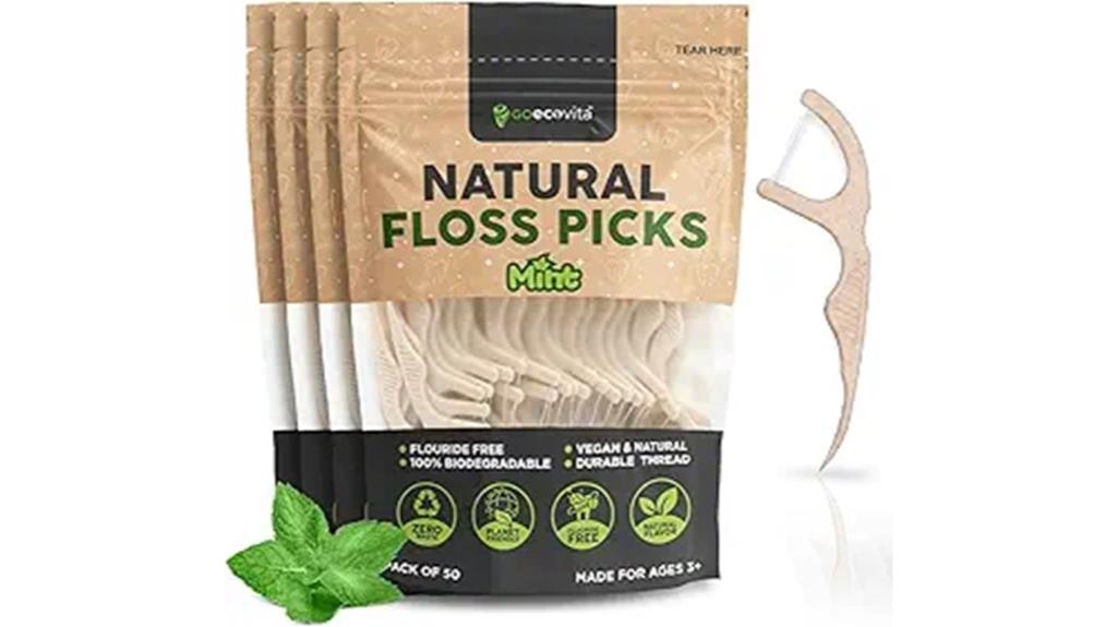 eco friendly mint floss