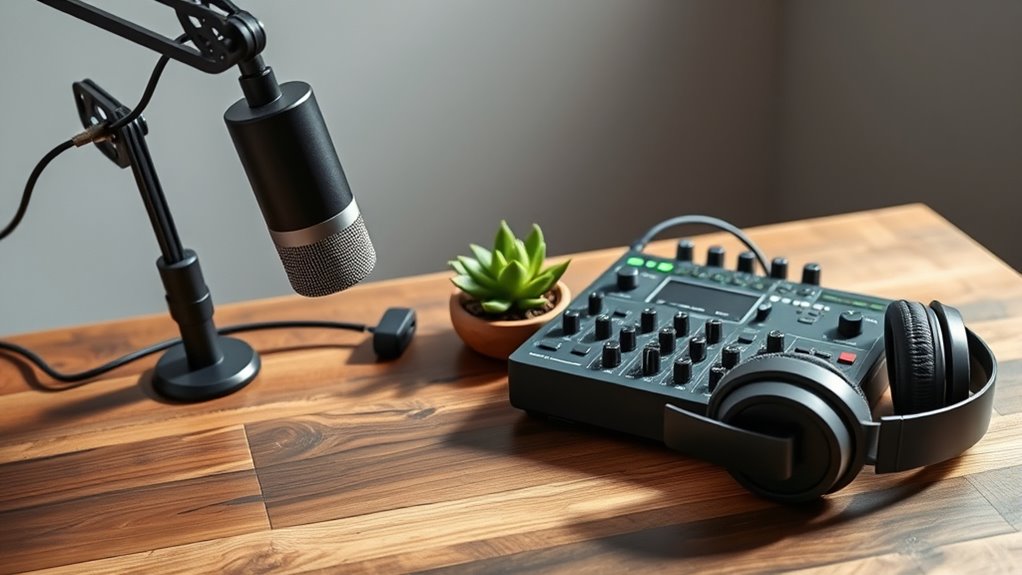 eco friendly podcasting equipment