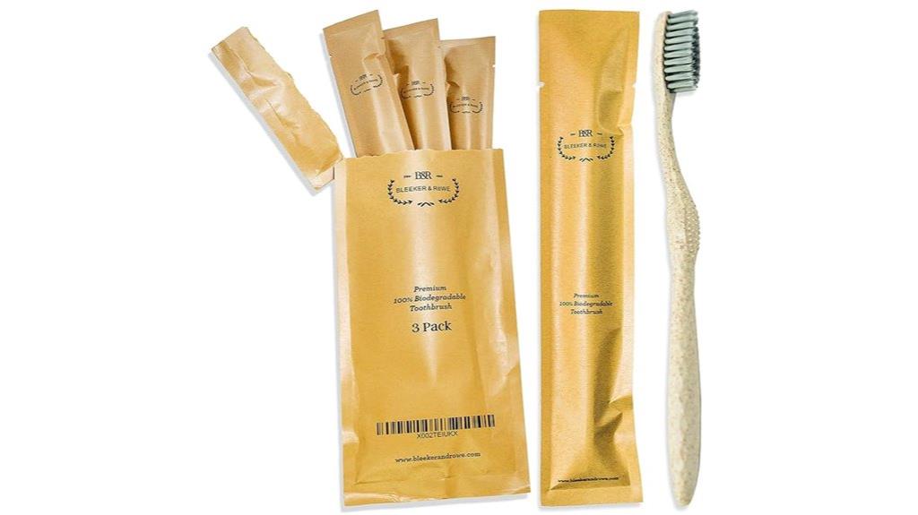 eco friendly toothbrushes pack