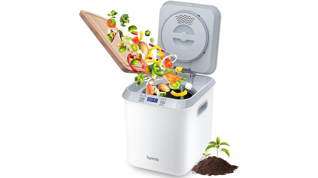 electric kitchen compost bin