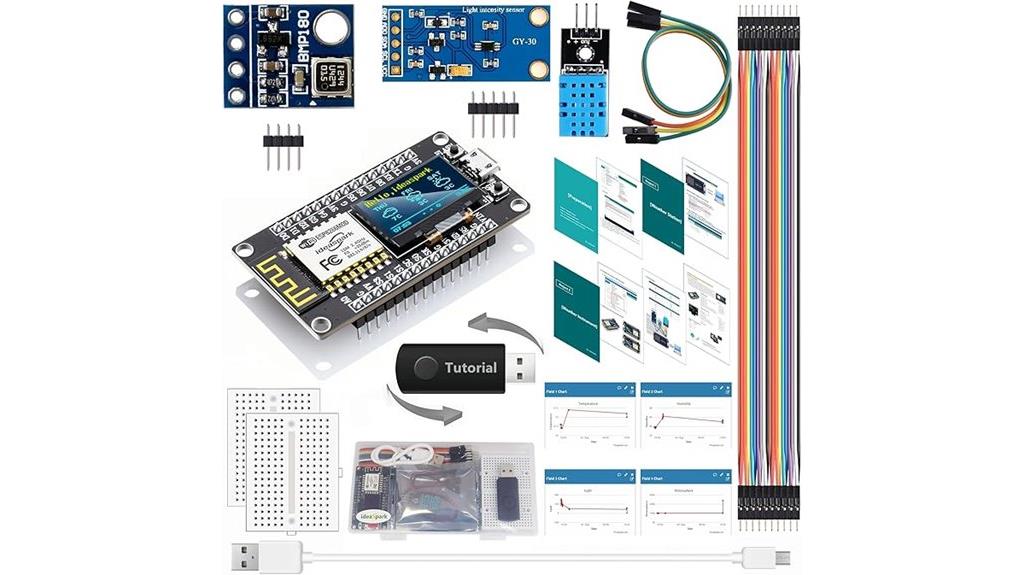 esp8266 arduino weather sensors