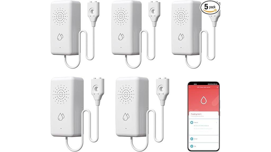 five pack wifi leak detectors