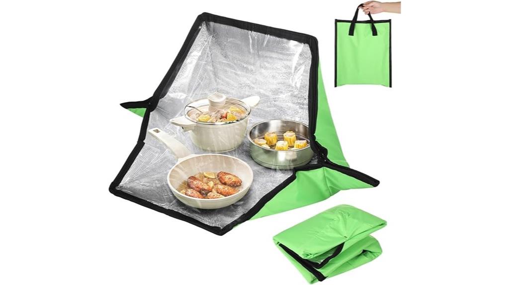 foldable outdoor solar cooker