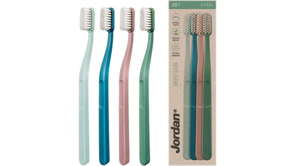 four pack manual toothbrushes