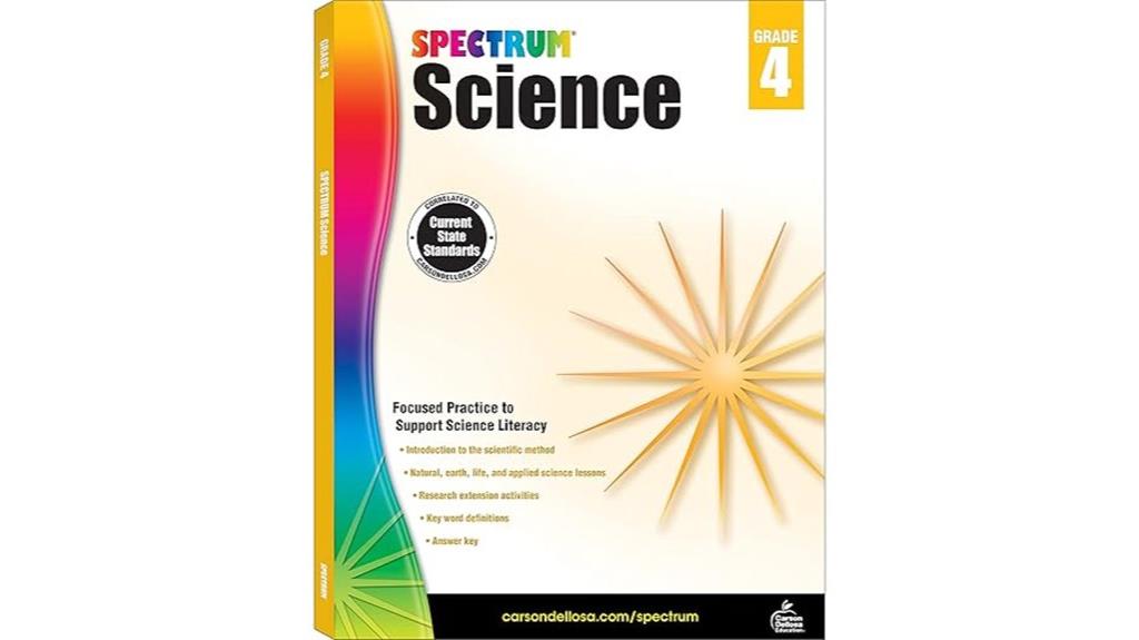 fourth grade science workbooks