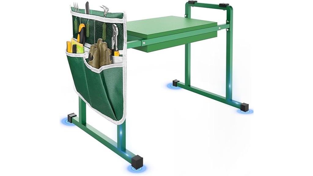 garden kneeler with handle