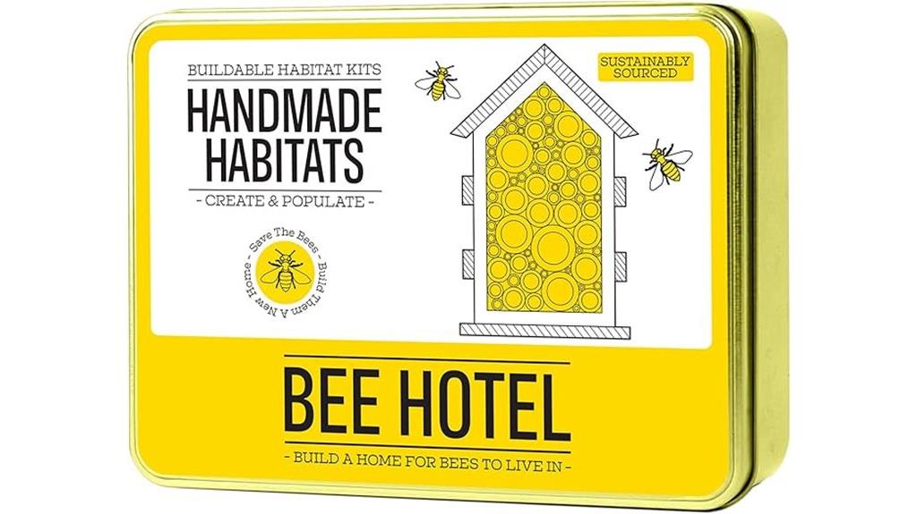 handmade bee hotel kit