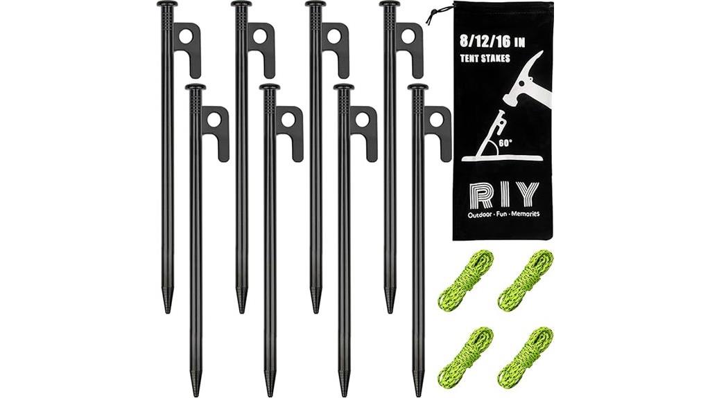 heavy duty camping stakes