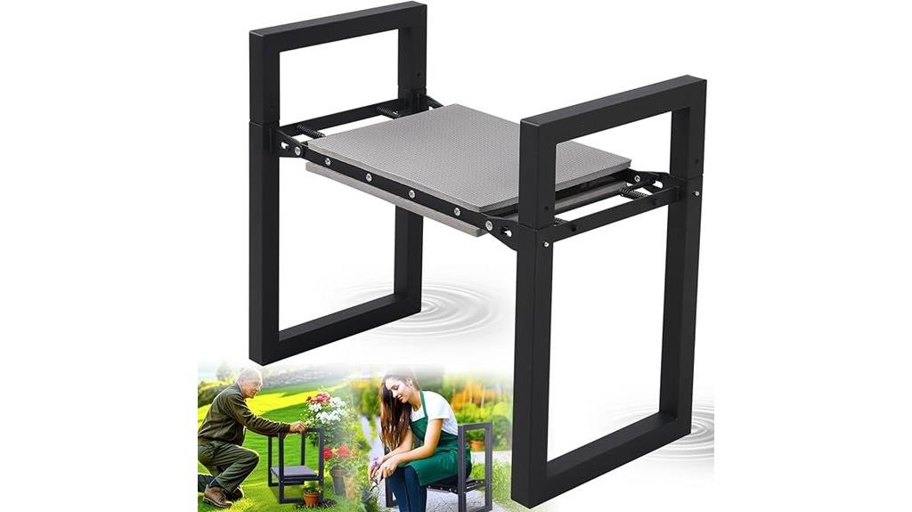 heavy duty gardening seat