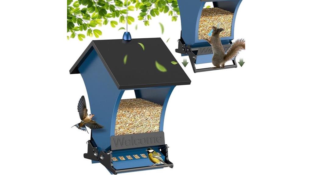 heavy duty squirrel proof feeders
