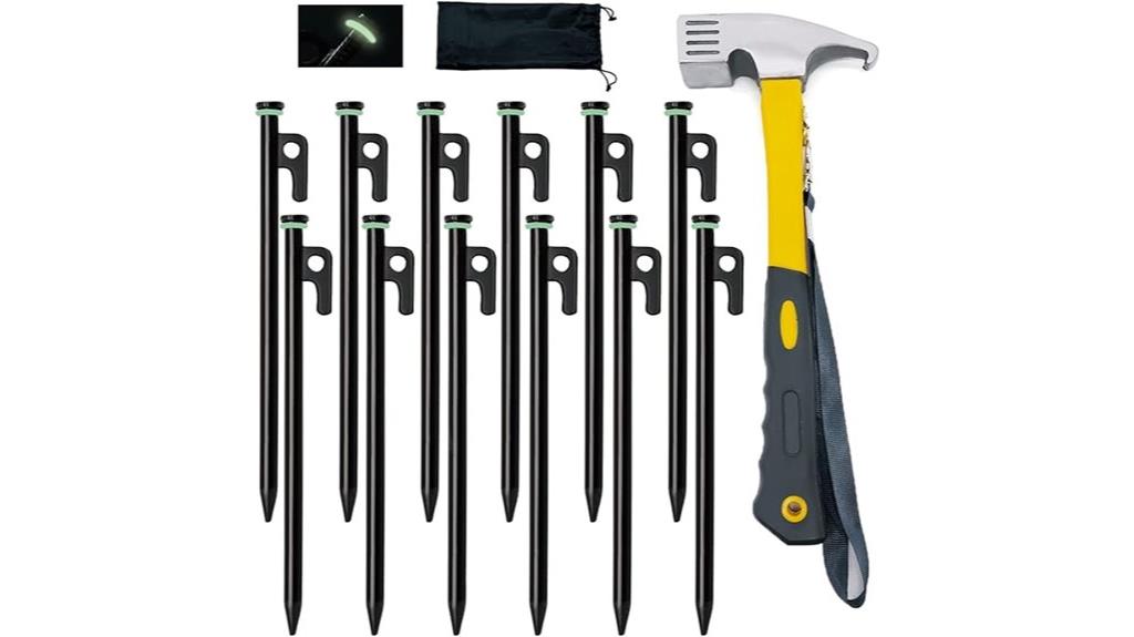 heavy duty tent stakes