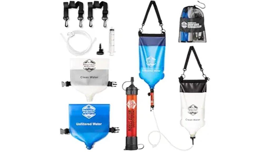 high capacity hanging water filters