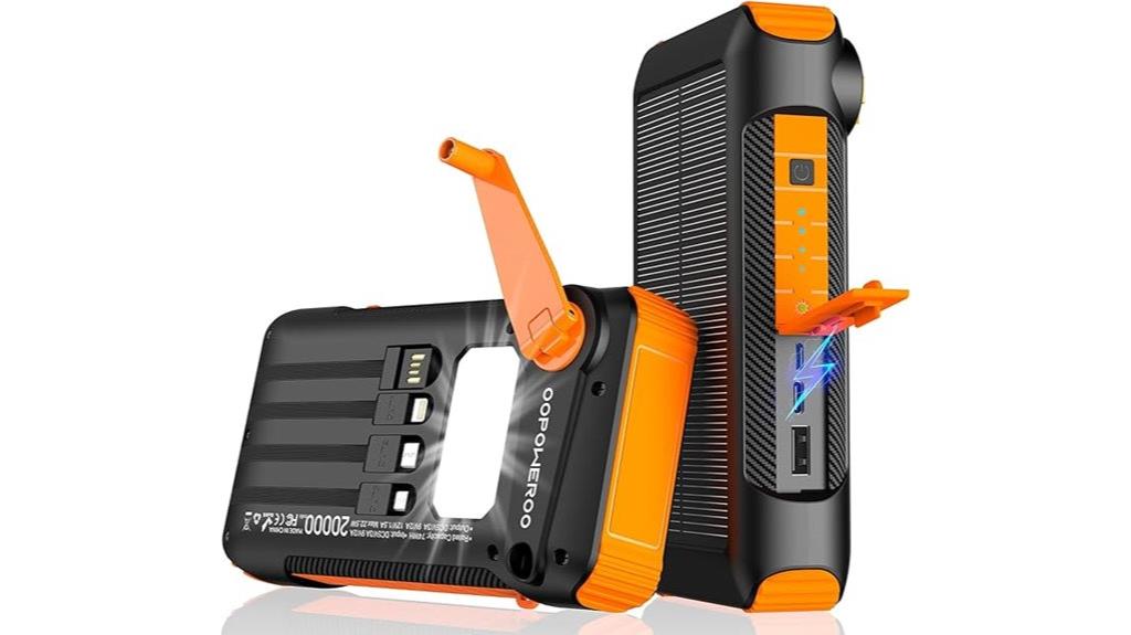 high capacity solar charger