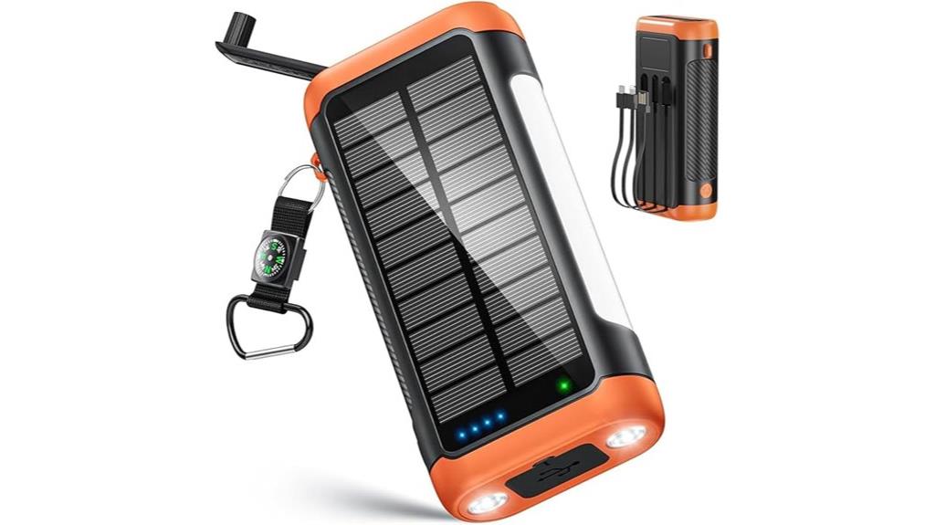 high capacity solar charger