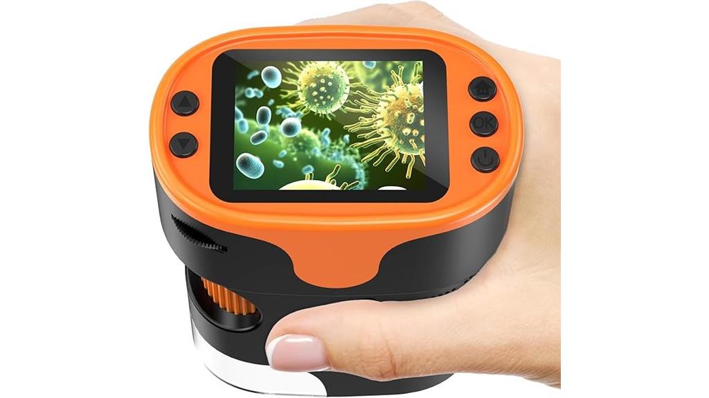 high resolution portable microscope