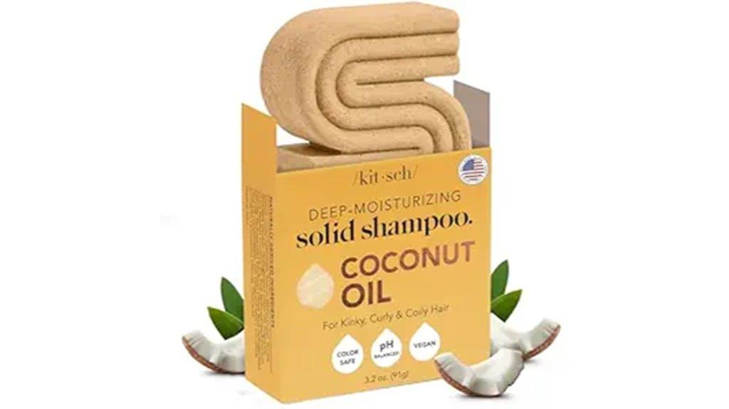 hydrating coconut shampoo bar