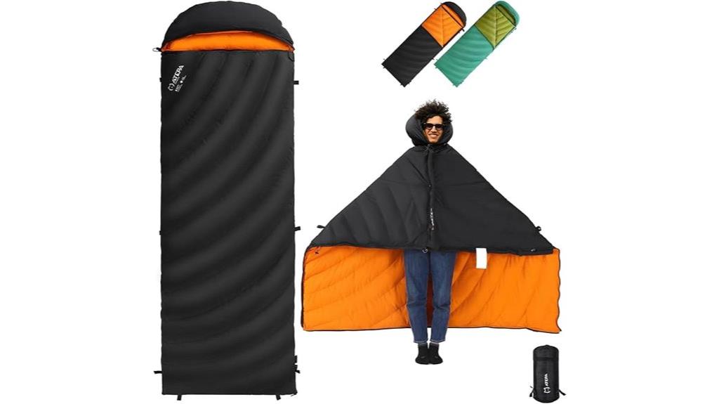 insulated camping sleeping bag