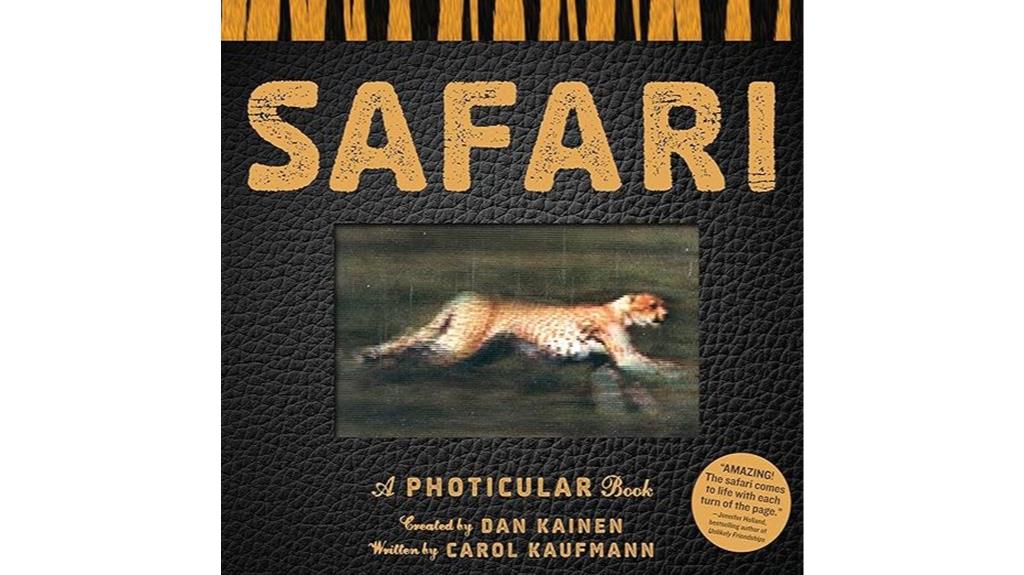 interactive animal safari book