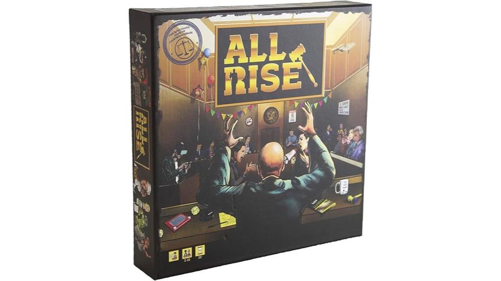 judgment themed tabletop game