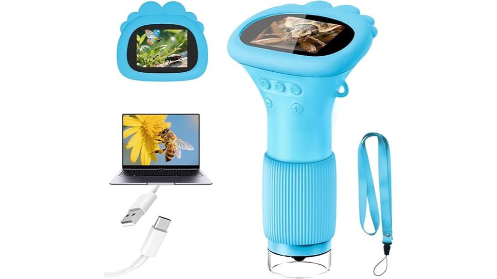 kids 1000x digital microscope