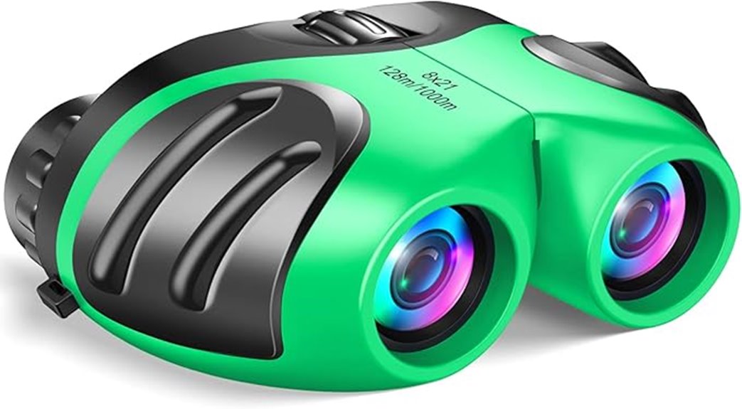 kids compact shockproof binoculars