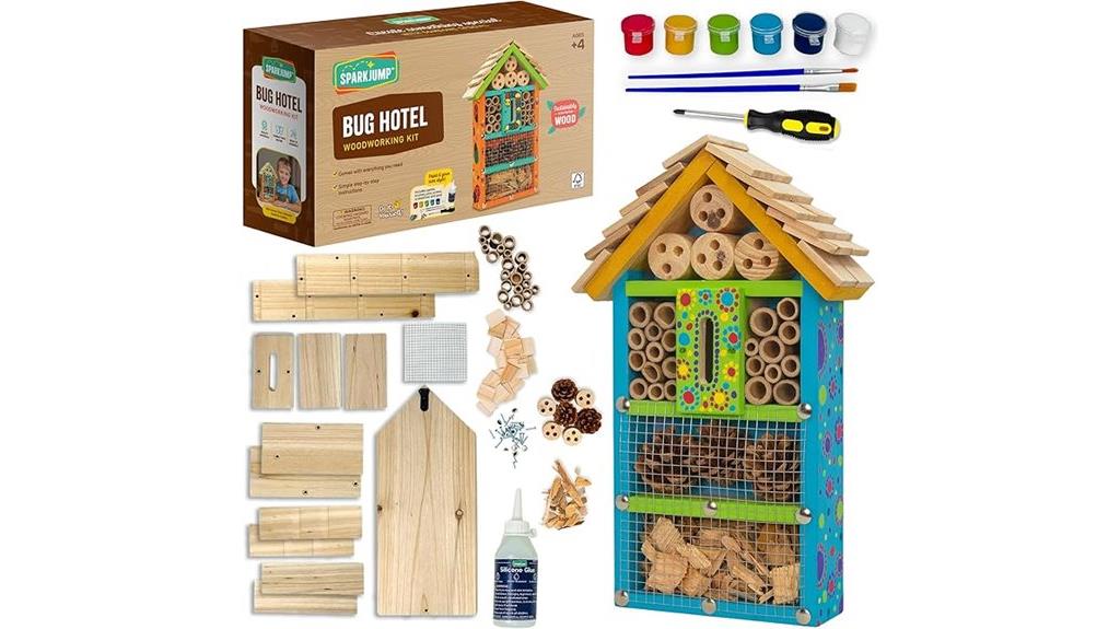 kids diy insect habitat