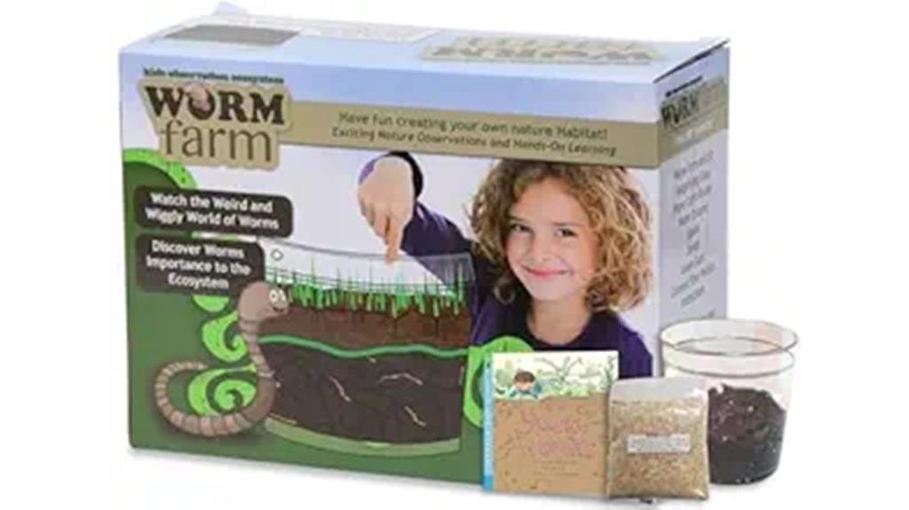 kids worm compost kit