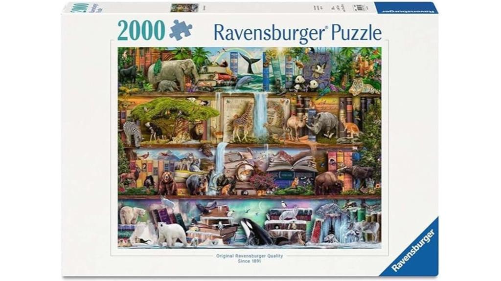 large animal world puzzle