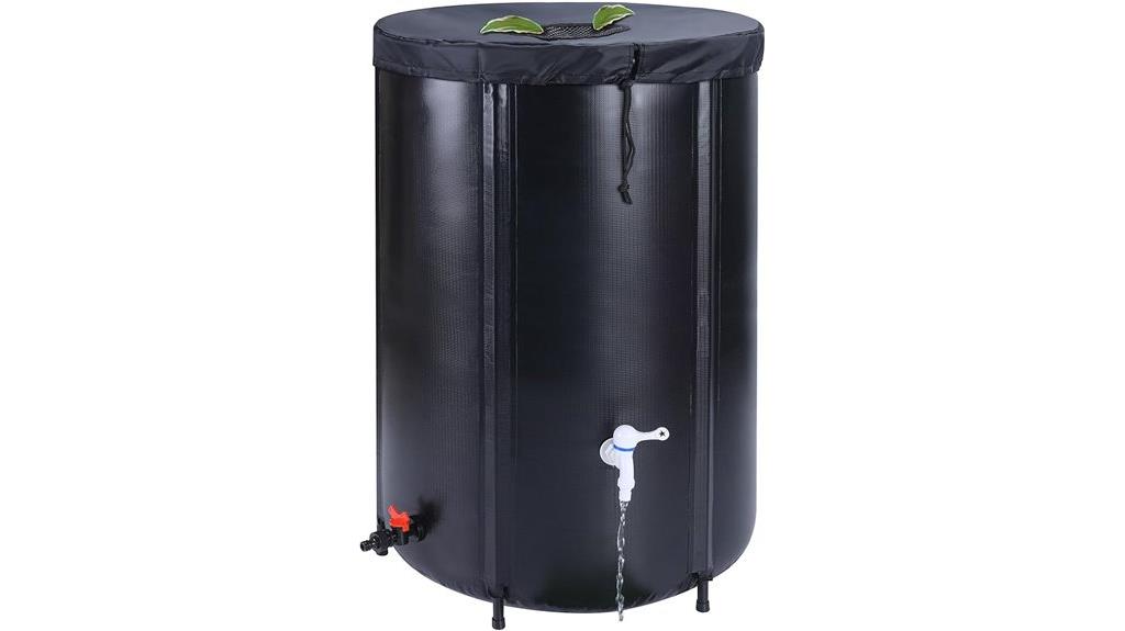 large collapsible rain barrel