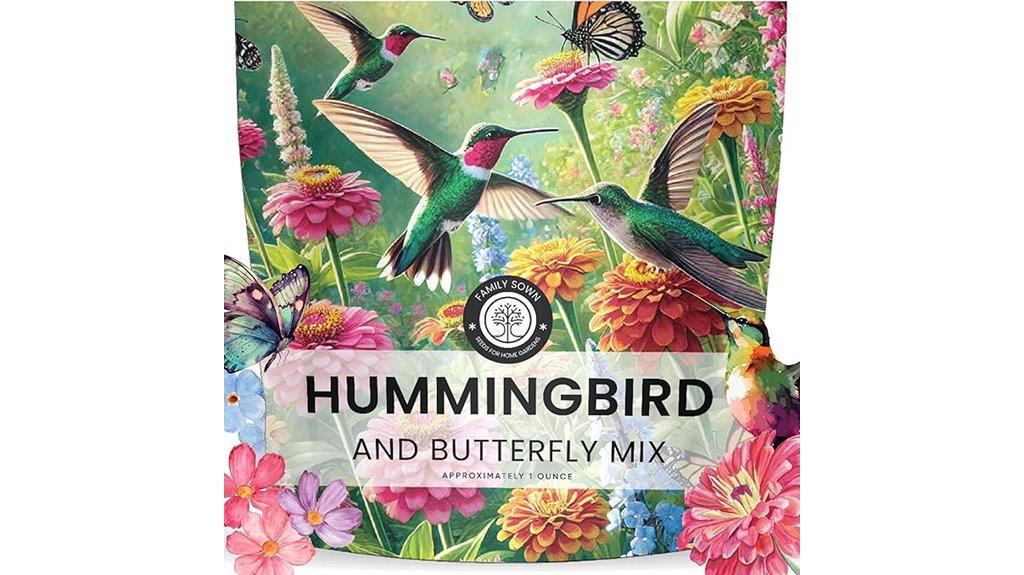 large hummingbird flower seeds